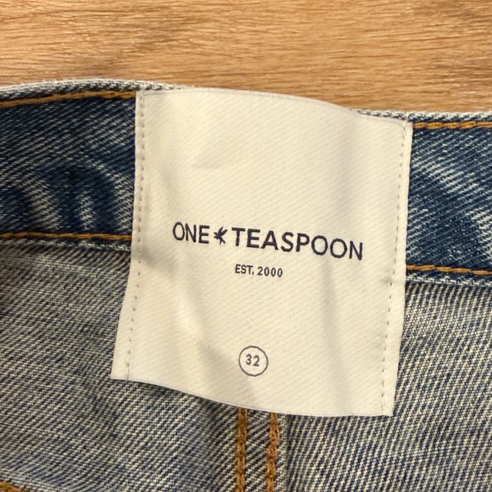 NWT One Teaspoon Bandits Denim Short - Picture 4 of 5